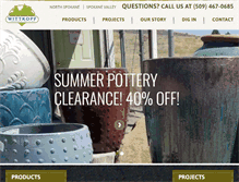 Tablet Screenshot of landscapeandgarden.com